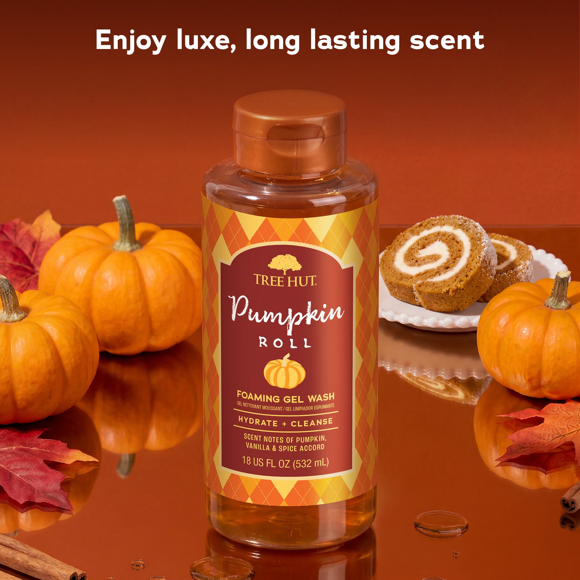 Pumpkin Roll Foaming Gel Wash - Image 2