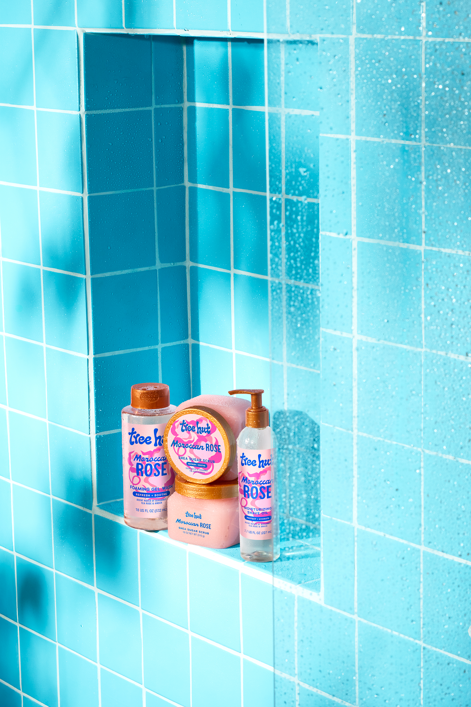 moroccan rose foaming gel wash - Image 3